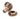From The Anvil's Polished Bronze Heavy Beehive Mortice/Rim Knob Set; #finish_polished-bronze