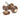 From The Anvil's Polished Bronze Heavy Beehive Mortice/Rim Knob Set; #finish_polished-bronze