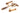 From The Anvil's Polished Bronze Night-Vent Locking Reeded Fastener; #finish_polished-bronze