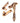From The Anvil's Polished Bronze Night-Vent Locking Reeded Fastener; #finish_polished-bronze