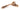 From The Anvil's Polished Bronze Locking Reeded Fastener; #finish_polished-bronze