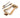 From The Anvil's Polished Bronze Art Deco Door Knocker; #finish_polished-bronze