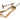From The Anvil's Polished Bronze Art Deco Door Knocker; #finish_polished-bronze