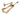 From The Anvil's Polished Bronze Art Deco Door Knocker; #finish_polished-bronze