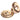 From The Anvil's Polished Bronze Art Deco Centre Door Knob; #finish_polished-bronze