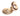 From The Anvil's Polished Bronze Art Deco Centre Door Knob; #finish_polished-bronze