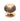 From The Anvil's Polished Bronze Beehive Cabinet Knob; #finish_polished-bronze