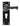 From The Anvil's Black Cottage Lever Euro Lock Door Handles; #finish_black