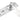From The Anvil's Satin Chrome Straight Lever Lock Door Handles; #finish_satin-chrome