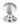 From The Anvil's Satin Chrome Heavy Beehive Mortice/Rim Knob Set; #finish_satin-chrome