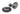 From The Anvil's Aged Bronze Oval Mortice/Rim Knob Set; #finish_aged-bronze
