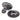 From The Anvil's Aged Bronze Oval Mortice/Rim Knob Set; #finish_aged-bronze