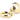 From The Anvil's Polished Brass Round Centre Door Knob; #finish_polished-brass