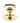 From The Anvil's Polished Brass Round Centre Door Knob; #finish_polished-brass