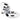 From The Anvil's Polished Chrome Round Centre Door Knob; #finish_polished-chrome