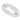 From The Anvil's Satin Chrome Oval Escutcheon; #finish_satin-chrome