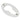 From The Anvil's Satin Chrome Oval Euro Esctucheon; #finish_satin-chrome