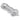 From The Anvil's Satin Chrome Beehive Escutcheon; #finish_satin-chrome