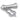 From The Anvil's Satin Chrome Beehive Escutcheon; #finish_satin-chrome