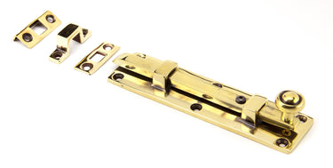 From The Anvil's Aged Brass Universal Bolt; #finish_aged-brass