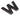 From The Anvil's Aged Bronze Aged Bronze Letter; #letter_w