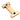 From The Anvil's Polished Bronze Polished Bronze Letter; #letter_i