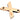From The Anvil's Polished Bronze Polished Bronze Letter; #letter_x