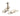 From The Anvil's Polished Nickel Prestbury Sash Hook Fastener; #finish_polished-nickel