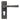 From The Anvil's External Beeswax Regency Lever Euro Lock Door Handles; #finish_external-beeswax