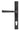 From The Anvil's External Beeswax Regency Slimline Lever Espag. Lock Set; #finish_external-beeswax