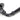 From The Anvil's Black Regency Lever on Rose Set; #finish_black