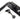 From The Anvil's Black Regency Lever Bathroom Door Handles; #finish_black
