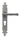 From The Anvil's Pewter Patina Tudor Lever Euro Lock Door Handles; #finish_pewter-patina