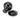 From The Anvil's Black Regency Mortice/Rim Knob Set; #finish_black