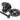 From The Anvil's Black Regency Centre Door Knob; #finish_black