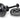 From The Anvil's Black Regency Centre Door Knob; #finish_black