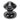 From The Anvil's Black Regency Centre Door Knob; #finish_black