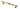 From The Anvil's Aged Brass Regency Pull Handle; #finish_aged-brass