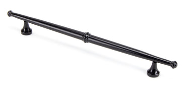 From The Anvil's Black Regency Pull Handle; #finish_black