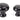 From The Anvil's Black Regency Cabinet Knob; #finish_black