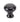 From The Anvil's Black Regency Cabinet Knob; #finish_black