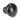 From The Anvil's Black Regency Cabinet Knob; #finish_black
