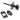 From The Anvil's Black Oval Rack Bolt; #finish_black