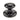 From The Anvil's Black Oval Rack Bolt; #finish_black