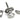 From The Anvil's Pewter Patina Oval Rack Bolt; #finish_pewter-patina