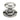 From The Anvil's Pewter Patina Oval Rack Bolt; #finish_pewter-patina