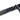 From The Anvil's Black Avon Slimline Lever Espag. Latch Set; #finish_black