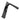 From The Anvil's Black Avon Slimline Lever Espag. Latch Set; #finish_black