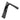 From The Anvil's Black Avon Slimline Lever Espag. Latch Set; #finish_black