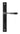 From The Anvil's Black Avon Slimline Lever Espag. Latch Set; #finish_black